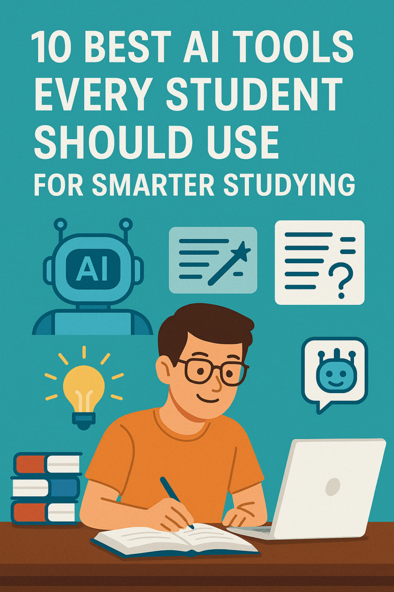 Smart studying with AI tools in 2025